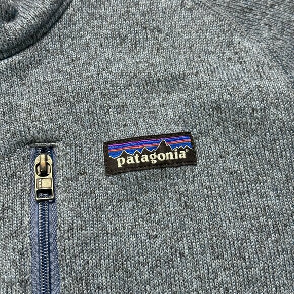 Patagonia Men's Better Sweater 1/4-Zip Fleece - Light Blue - Picture 4 of 7